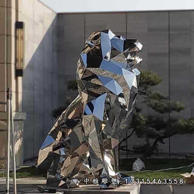 厂家供应大型户外不锈钢雕塑校园雕塑金属白钢雕塑各种标致志31651