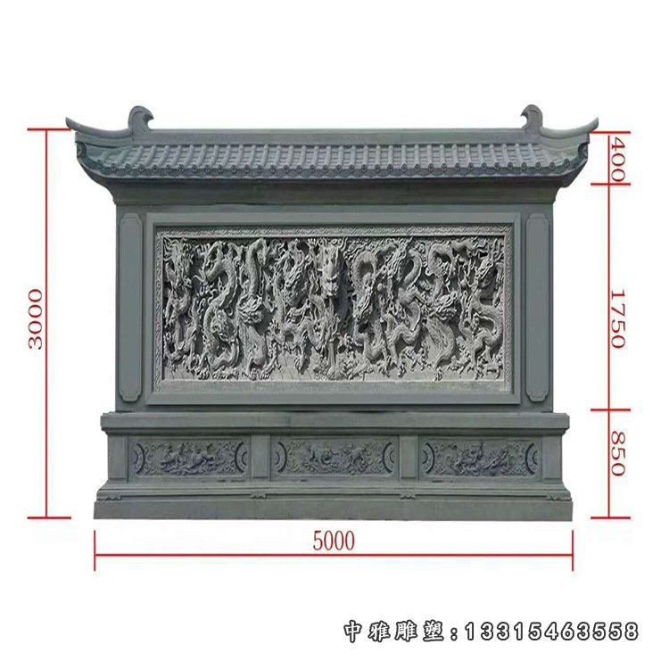 厂家定制各种 浮雕壁画价格 石雕景墙 浮雕地雕 石雕透雕 透窗18320