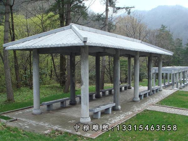 大理石园林长廊雕塑
