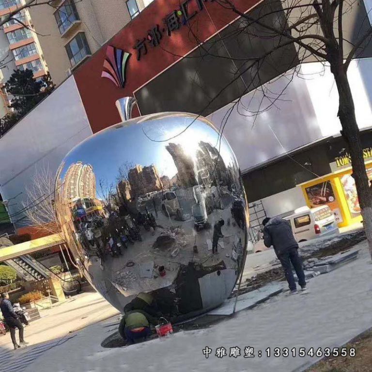 不锈钢鹿雕塑定制室外广场金属仿真动物景观雕塑不锈钢几何鹿雕塑5005