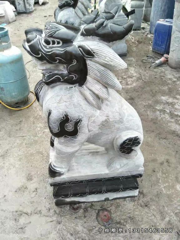神兽獬豸石雕雕塑