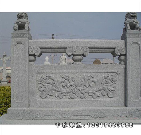 石桥栏板，大理石栏板栏杆 (1)