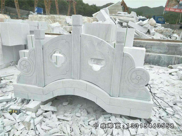 大理石公园小桥雕塑