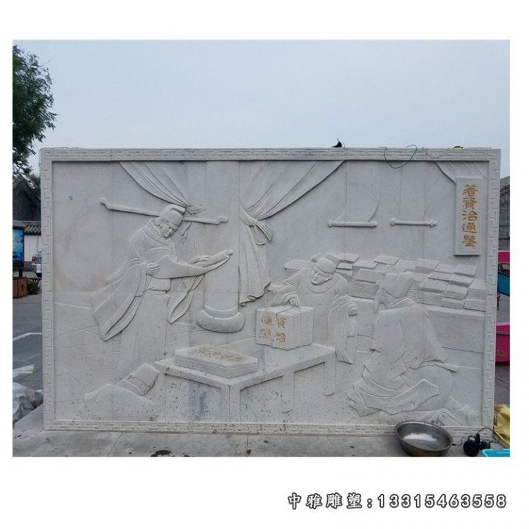 大型浮雕石雕壁画背景墙校园浮雕建筑幕墙园林景观壁画浮雕可定制20674