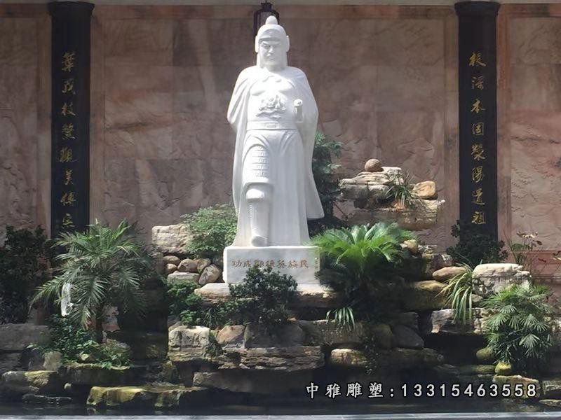 石雕广场郑成功雕塑