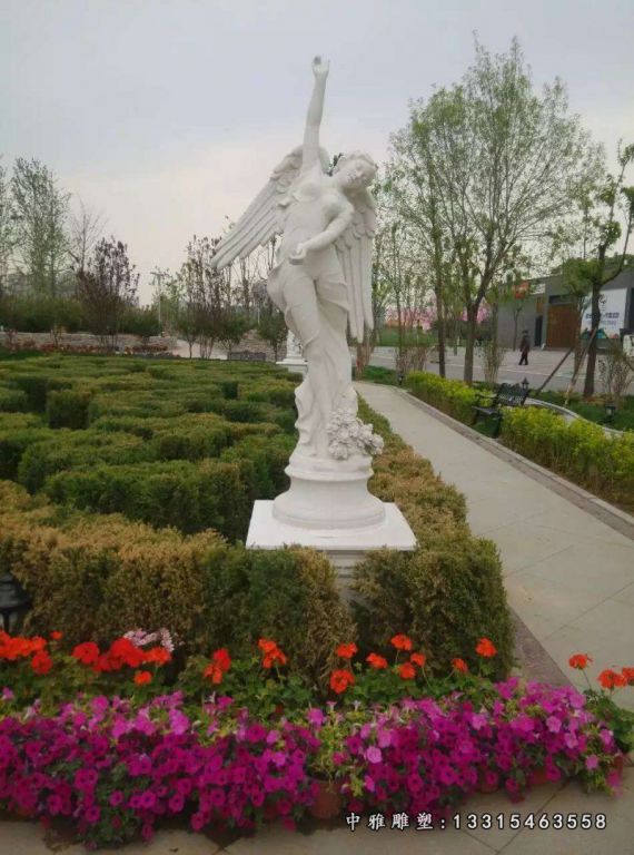大理石景观花园爱神西方人物雕塑 (3)