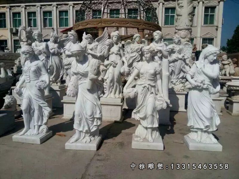 西方人物石雕，人物石雕 (8)