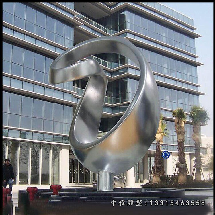 户外广场标志不锈钢雕塑