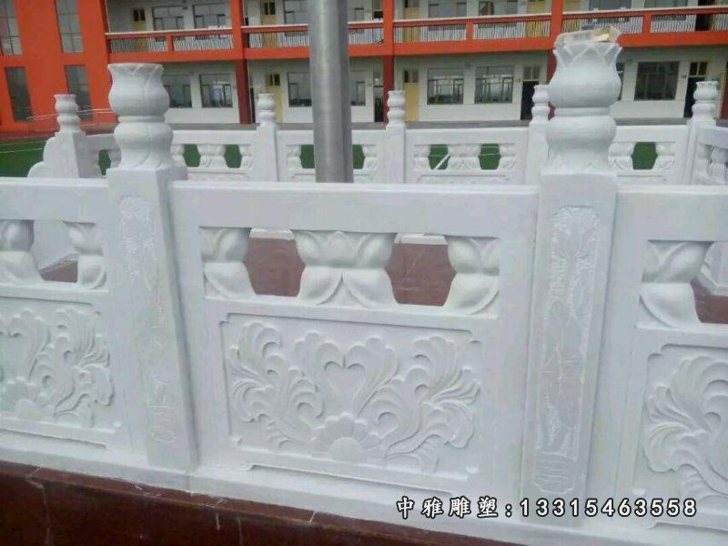 石栏板，汉白玉石栏板，升旗台石栏板 (1)