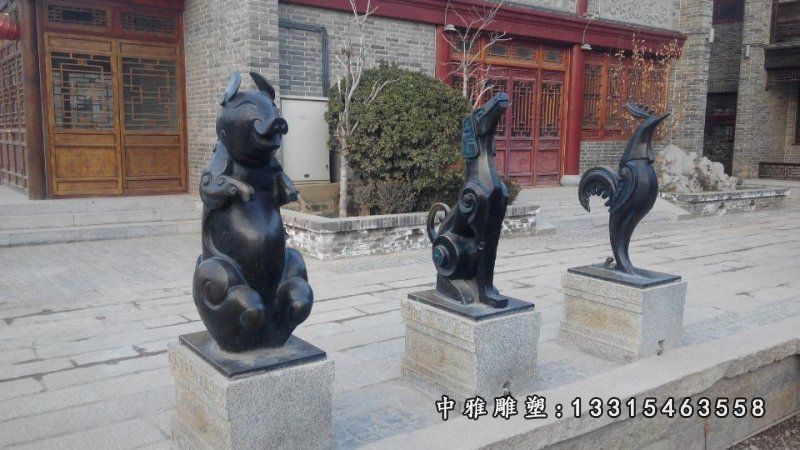 寺庙十二生肖铜雕（5）
