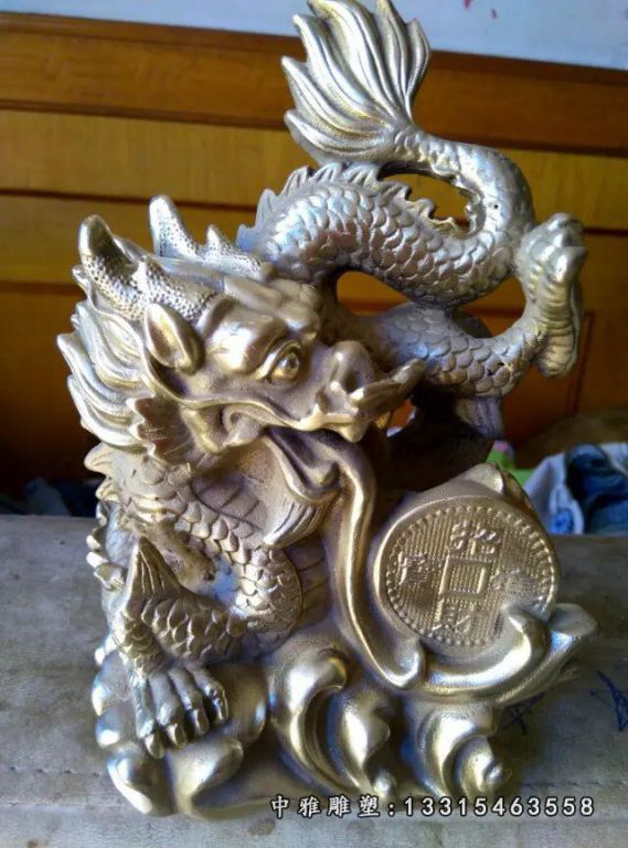 十二生肖铜雕，招财动物雕塑 (6)