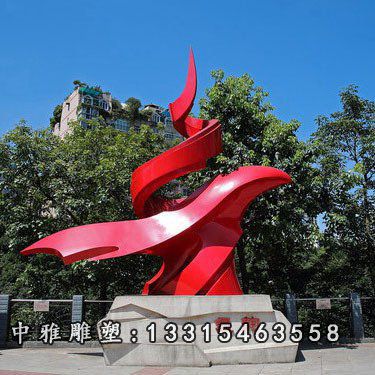厂家定制不锈钢雕塑 玻璃钢雕塑大型商场广场室外摆件16651