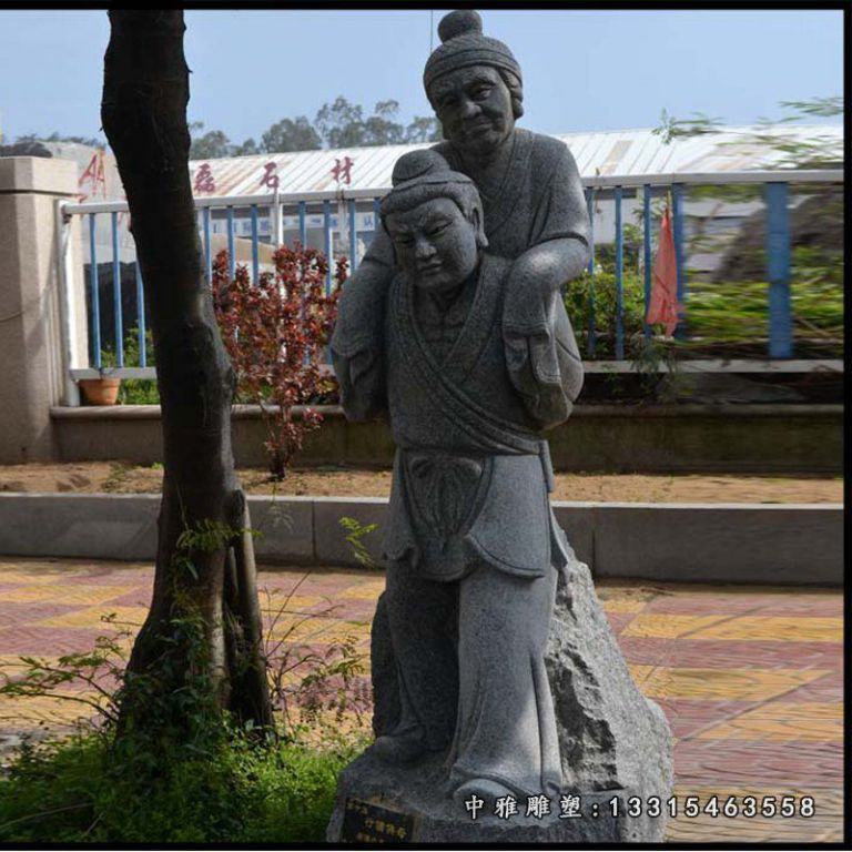 二十四孝景观石雕，公园景观石雕