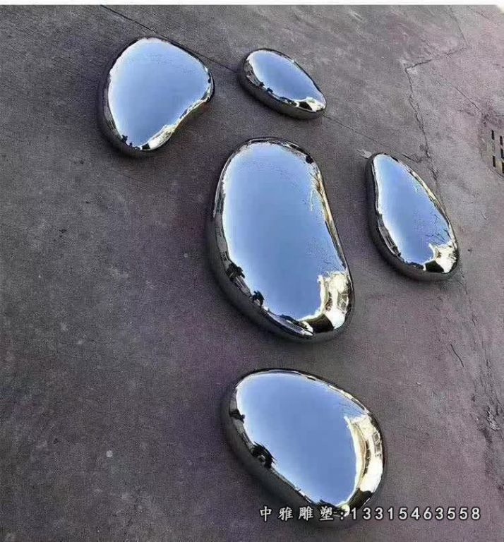 不锈钢镜面水滴座椅