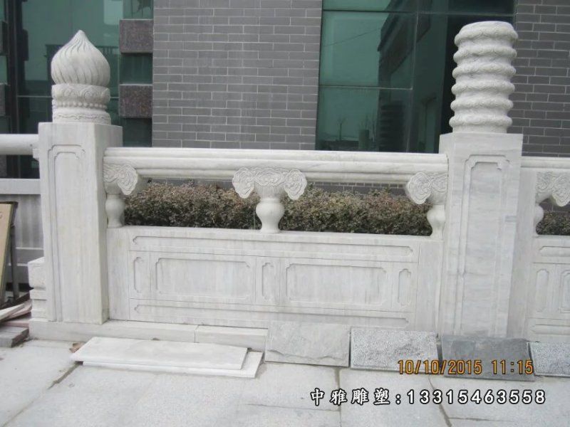 石雕栏杆，栏板