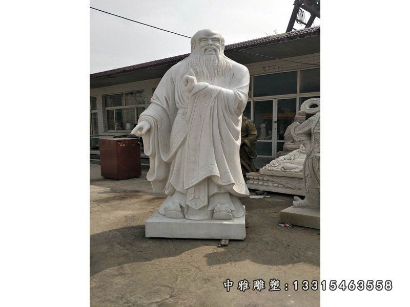 大理石先师孔子