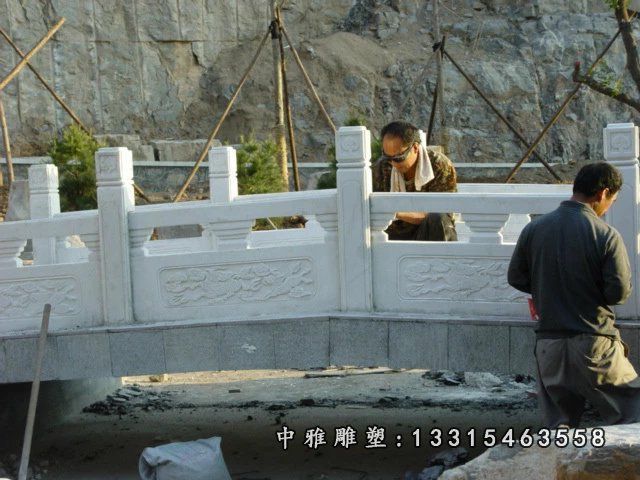 石雕栏板栏杆，大理石栏板 (2)