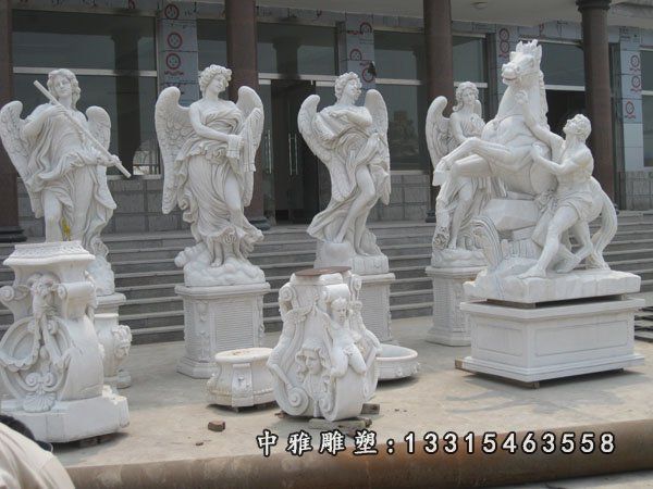 石雕公园西方天使
