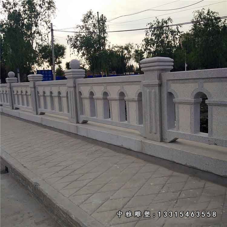 大理石道路两旁栏杆石雕（2）