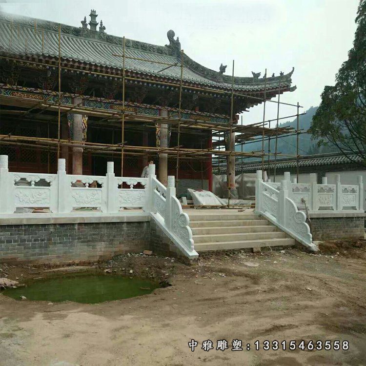 旅游景点石栏板，汉白玉石栏板