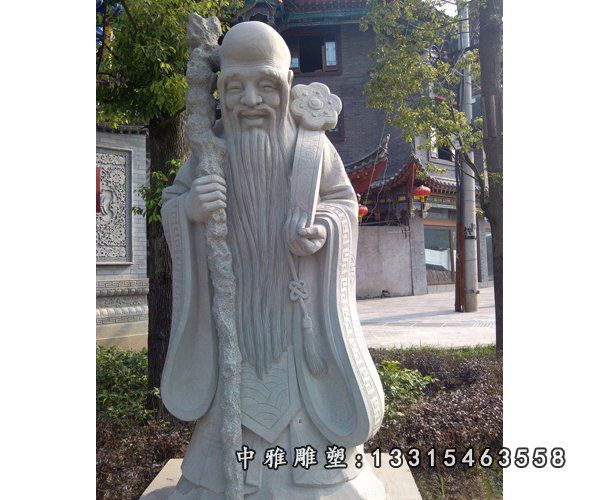寿星石雕，公园寿星石雕