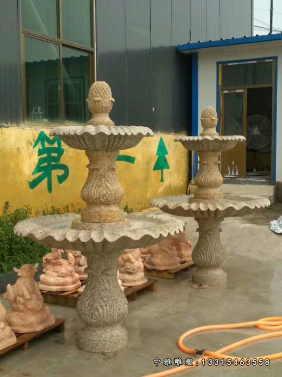 别墅景观欧式喷泉 (2)