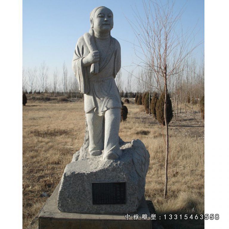 二十四孝人物雕塑，公园景观石雕 (12)