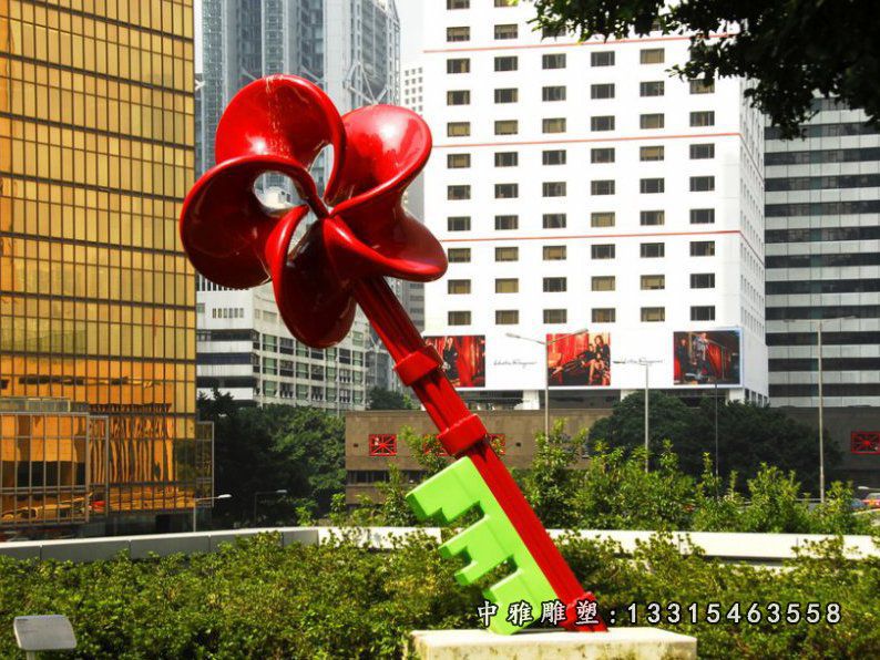 不锈钢风车雕塑，公园不锈钢雕塑