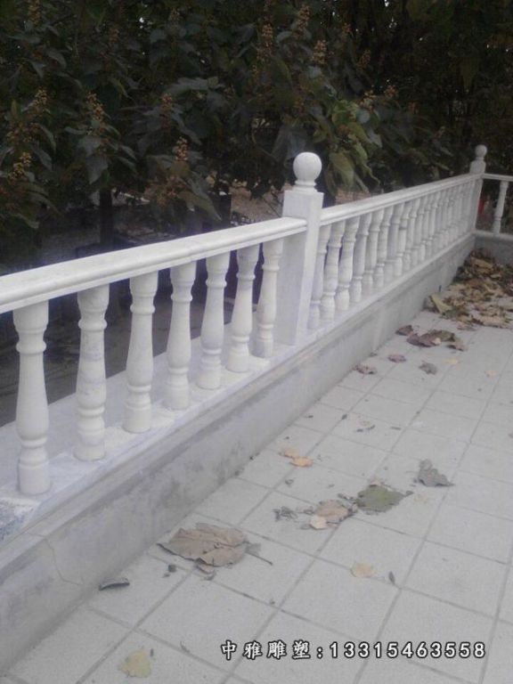 石栏杆，汉白玉栏杆