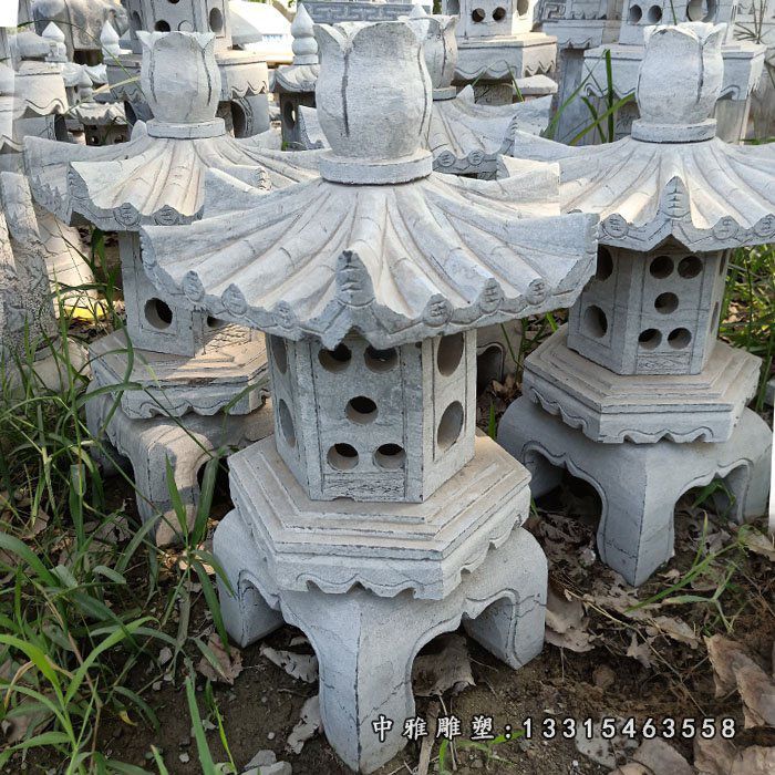 公园小型景观石灯