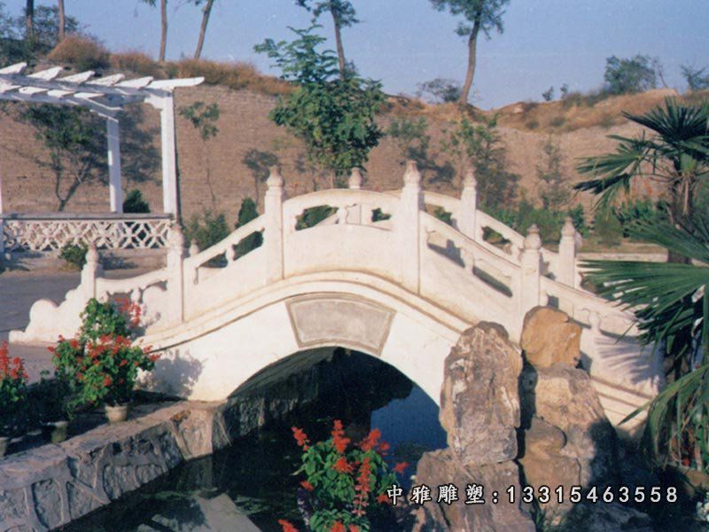 石桥公园景观雕塑，汉白玉石雕塑