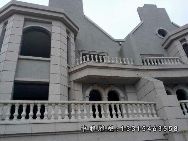 别墅石雕栏杆雕塑