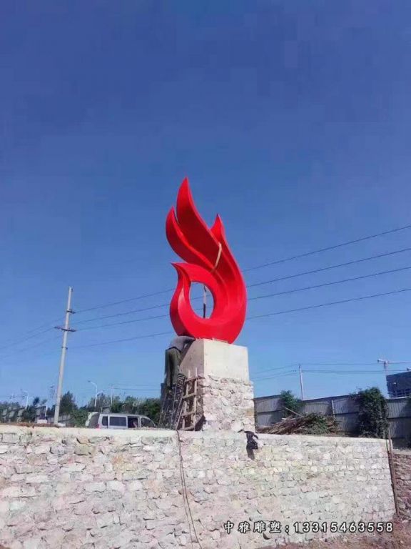 不锈钢城市景观凤凰雕塑