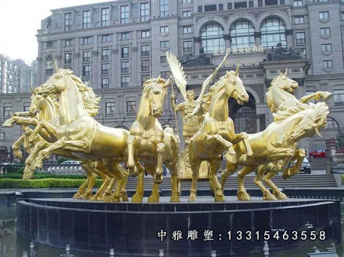 八匹马铜雕，阿波罗铜雕 (1)
