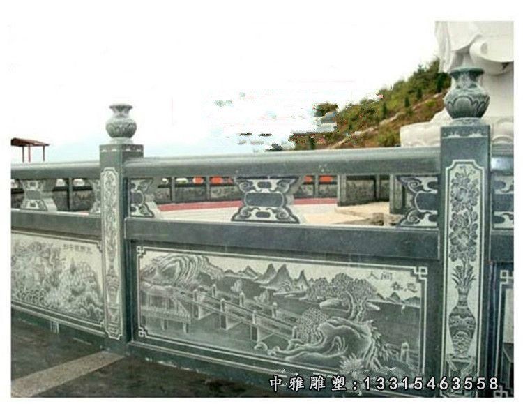 青石栏板 石雕栏板栏杆
