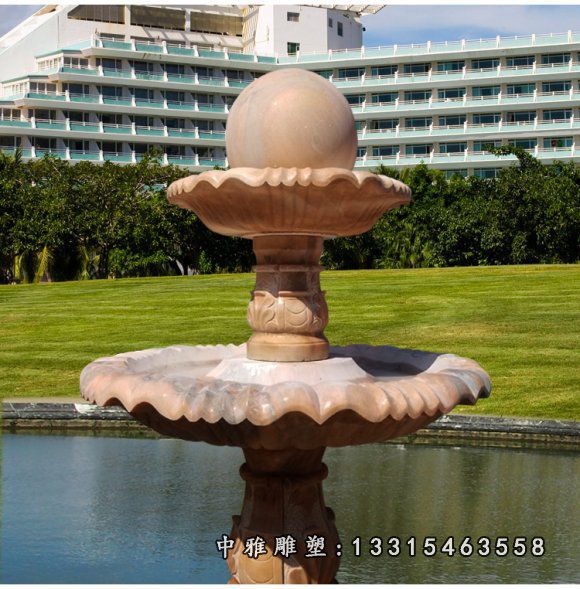 公园大理石喷泉石雕