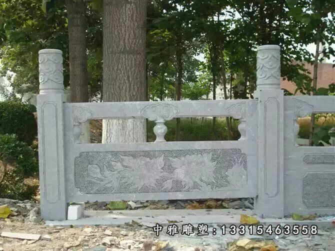 青石栏板，石雕栏板栏杆 (6)