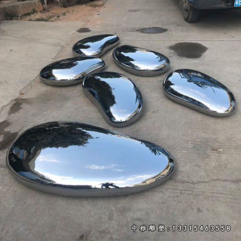 不锈钢水滴雕塑，公园景观雕塑（1）