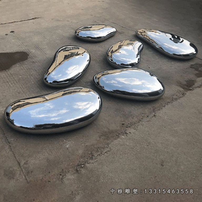 不锈钢水滴雕塑，公园景观雕塑