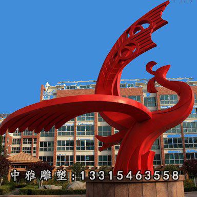 厂家定制不锈钢雕塑 玻璃钢雕塑大型商场广场室外摆件17681