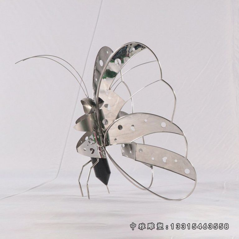 不锈钢镂空铁艺蜻蜓