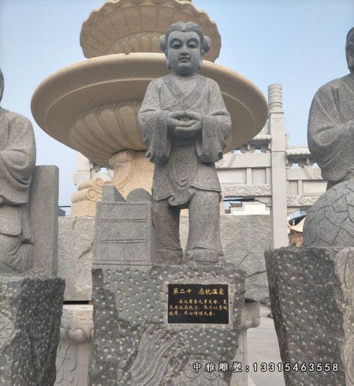 户外24孝古代人物成语典故石雕 (6)