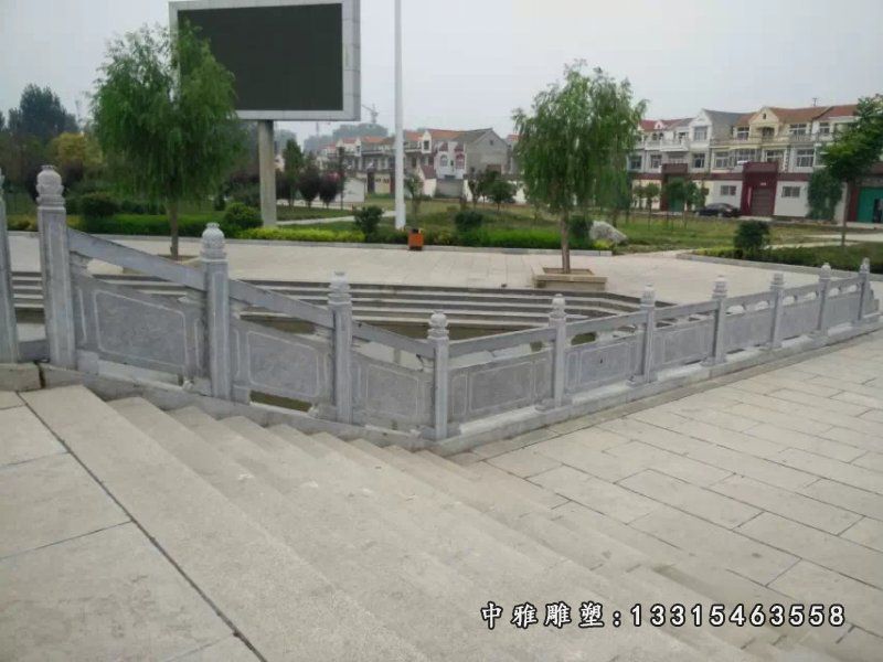 青石栏板，石雕栏板栏杆 (11)