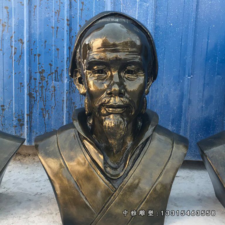华佗铜雕 (5)