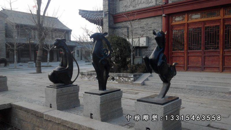 寺庙十二生肖铜雕（4）