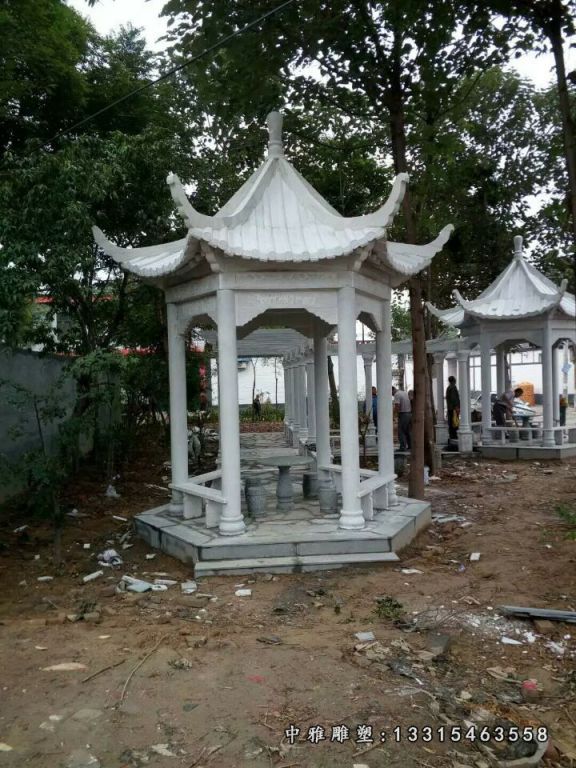 大理石园林景观凉亭