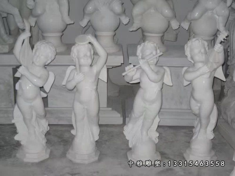 大理石西方音乐小天使