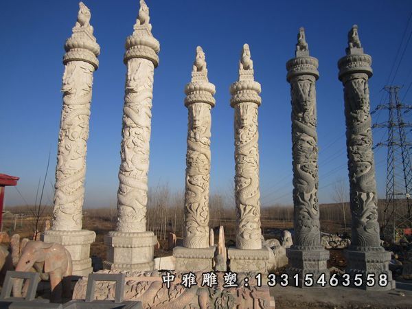 石龙柱，盘龙柱