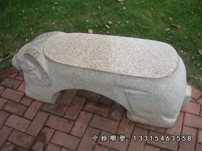 石凳，公园石凳，动物石凳 (5)