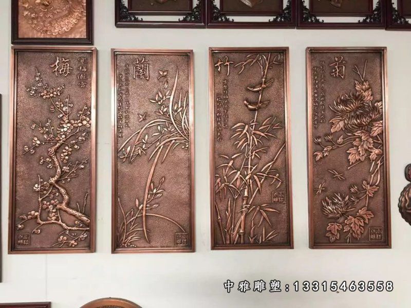 广场景观铜浮雕摆件